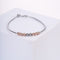 Amee Infinity Blend Silver Bracelet