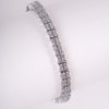 Amee Dazzle Strip Silver Bracelet