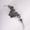 Amee Wings of Time Silver Bracelet