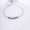 Amee Safari Thread Silver Bracelet