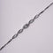Amee Studded Evil Eye Silver Bracelet