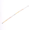 Amee Trinity Twist Silver Bracelet