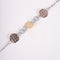 Amee Golden Echo Silver Bracelet