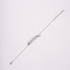 Amee Heartline Spark Silver Bracelet
