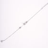 Amee Triple Sparkle Bead Silver Bracelet
