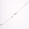 Amee Triple Sparkle Bead Silver Bracelet