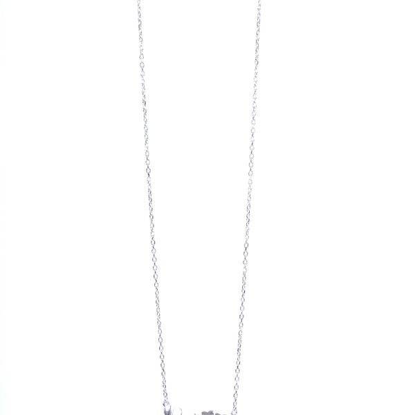 Amee Heartline Glow Silver Necklace