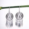 Amee Circle of Strength Silver Earrings