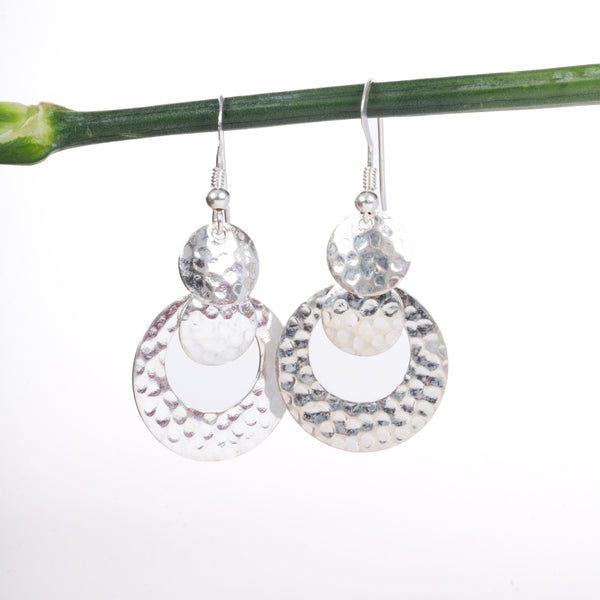 Amee Moonbeam Silver Earrings