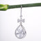 Amee Winter Petal Silver Earrings
