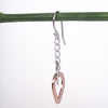 Amee Soft Swing Silver Earrings
