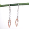 Amee Soft Swing Silver Earrings