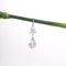 Amee Dewdrop Petal Silver Earrings