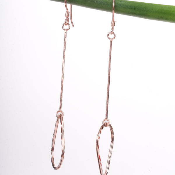 Amee Gentle Drop Silver Earrings