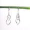 Amee Luxe Interlink Silver Earrings