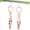 Amee Orbit Flow Silver Earrings