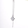 Amee Bloom Drizzle Drop Silver Earrings
