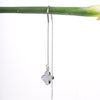 Amee Bloom Drizzle Drop Silver Earrings