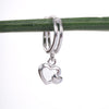Amee Cupid’s Link Drop Silver Earrings