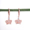 Amee Tiara Twinkle Silver Earrings