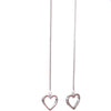 Amee Lovenote Dangle Silver Earrings