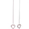 Amee Lovenote Dangle Silver Earrings