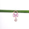 Amee Pink Aurora Drop Silver Earrings
