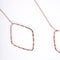 Amee Whisper Wire Silver Earrings