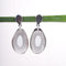 Amee Silver Mirage Loop Earrings
