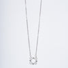 Amee Gleaming Petal Silver Chain
