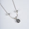 Amee Spirit Coin Silver Anklet