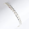 Amee Alpha Link Silver Bracelet