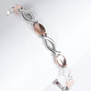 Amee Two Tone Drift Bracelet
