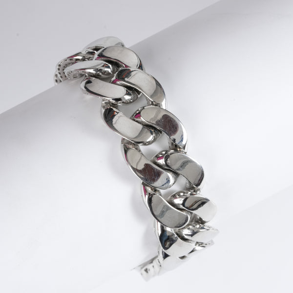 Amee Forge Silver Bracelet