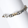 Amee Ironclad Link Silver Bracelet