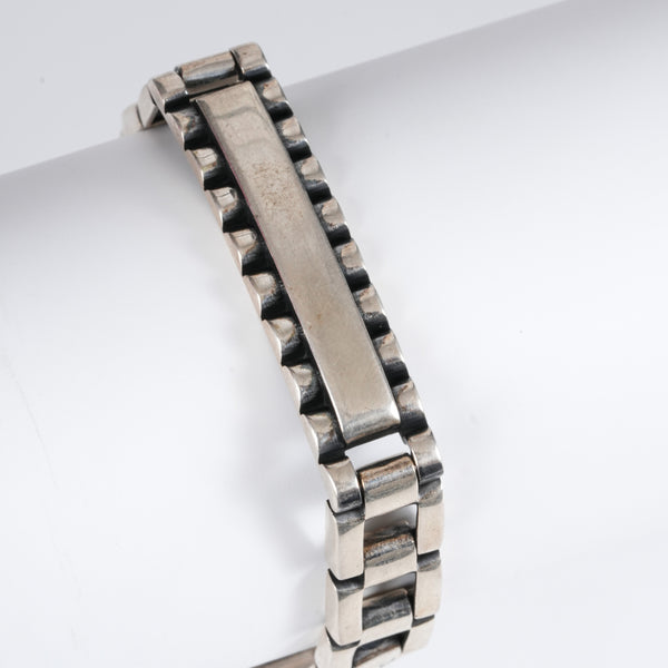 Amee Urban Bar Silver Bracelet