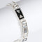 Amee Pyramid Lock Silver Bracelet