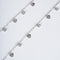 Amee Love Drop Silver Anklets