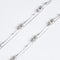 Amee Blossom Loop Silver Anklets