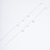 Amee Silver Flutter Anklets