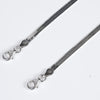 Amee Silver Vein Anklets