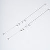 Amee Heartsong Silver Anklets