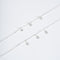 Amee Whispers of Bloom Silver Anklets