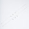 Amee Whispers of Bloom Silver Anklets