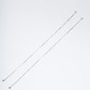 Amee Slide Silver Anklets