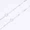 Amee Halo Trail Silver Anklets