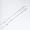 Amee Charm Line Silver Anklets