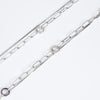 Amee Charm Line Silver Anklets