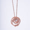 Amee Gilded Bow Silver Pendant