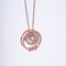 Amee Gilded Bow Silver Pendant